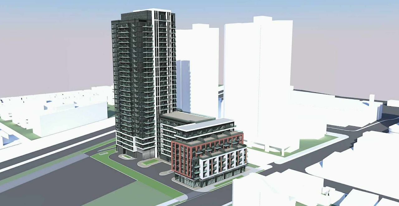 Three-Storey Height Bump Sought for Bloor and Dundas Rental Project ...