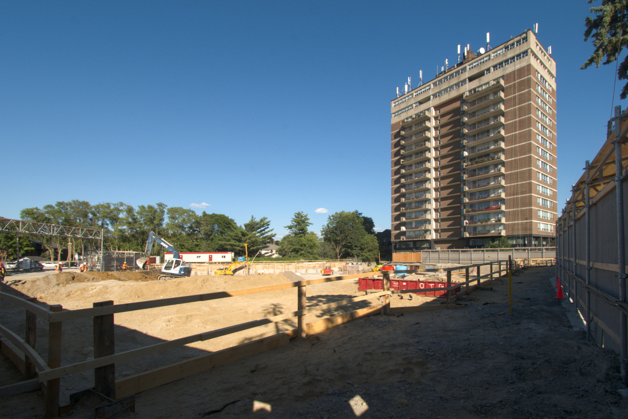 Excavation Progressing for 293 The Kingsway in Etobicoke UrbanToronto