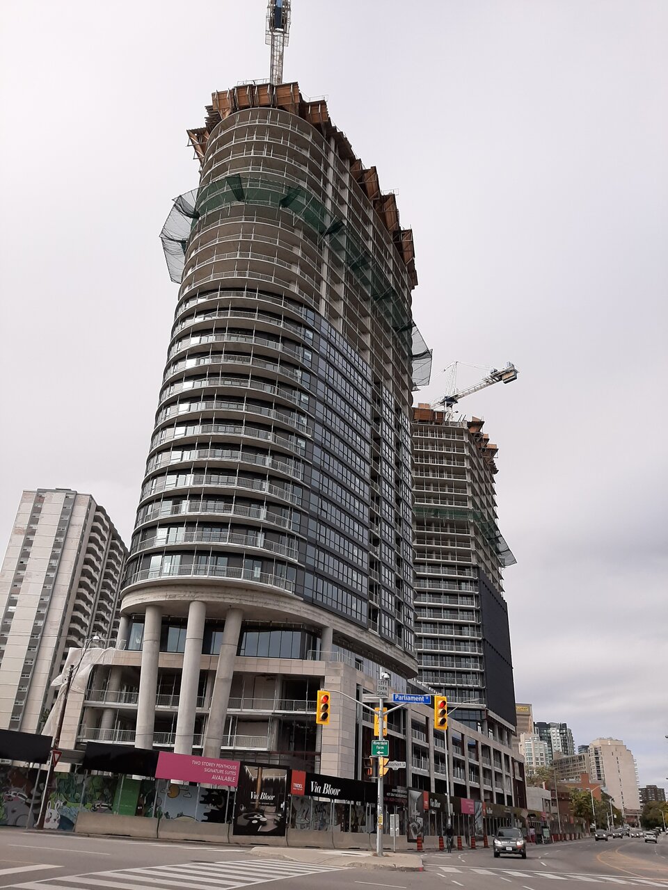 Via Bloor Rising Tall Above Bloor and Parliament | UrbanToronto