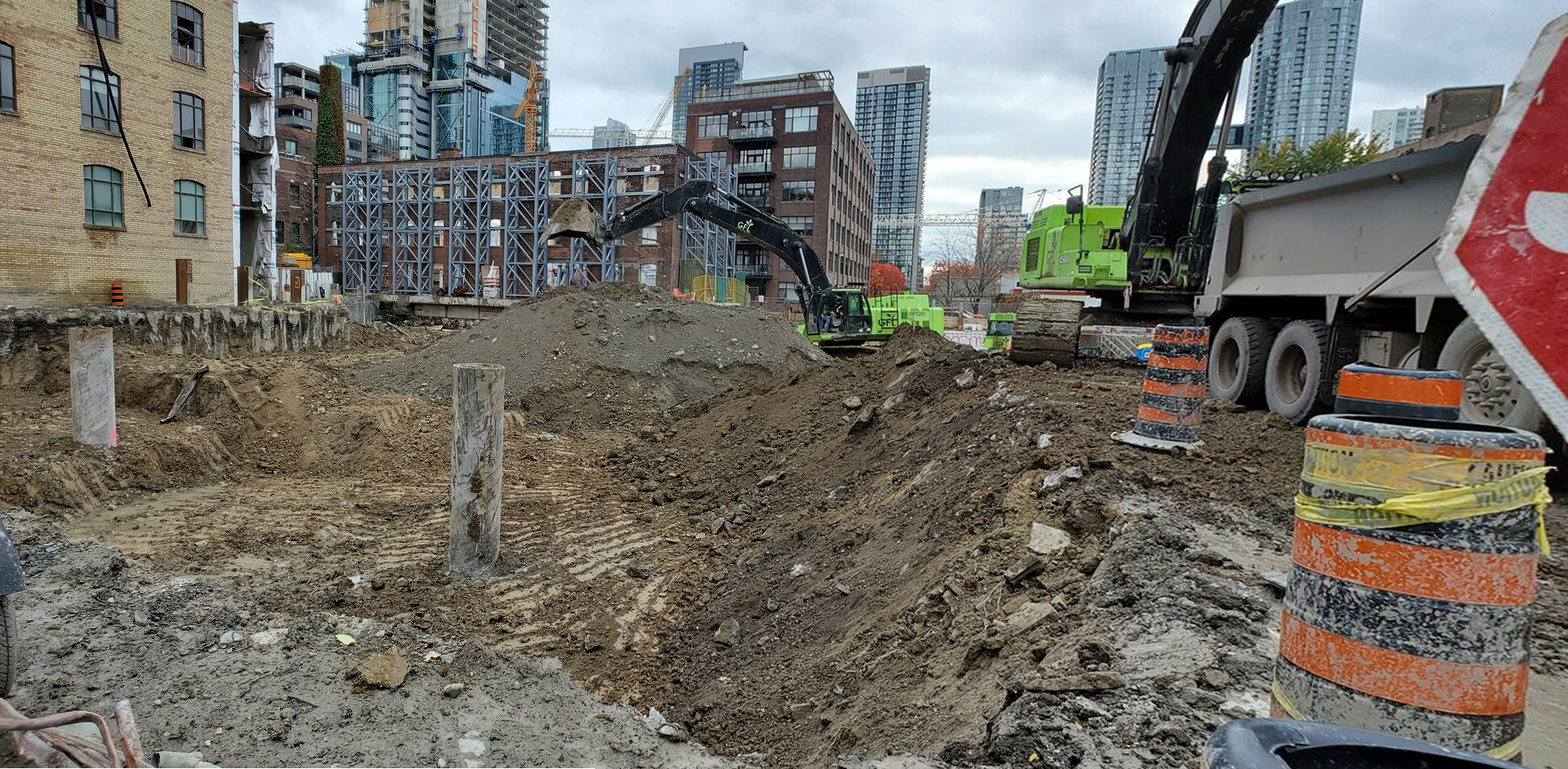 KING Toronto Sees the Construction of Parking Levels and Heritage  Restoration Underway