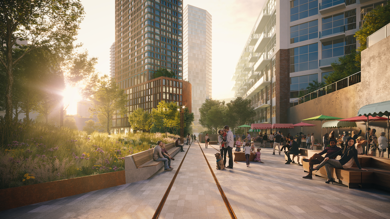 Liberty Yard, Liberty Village, Toronto, designed by BDP Quadrangle for First Capital