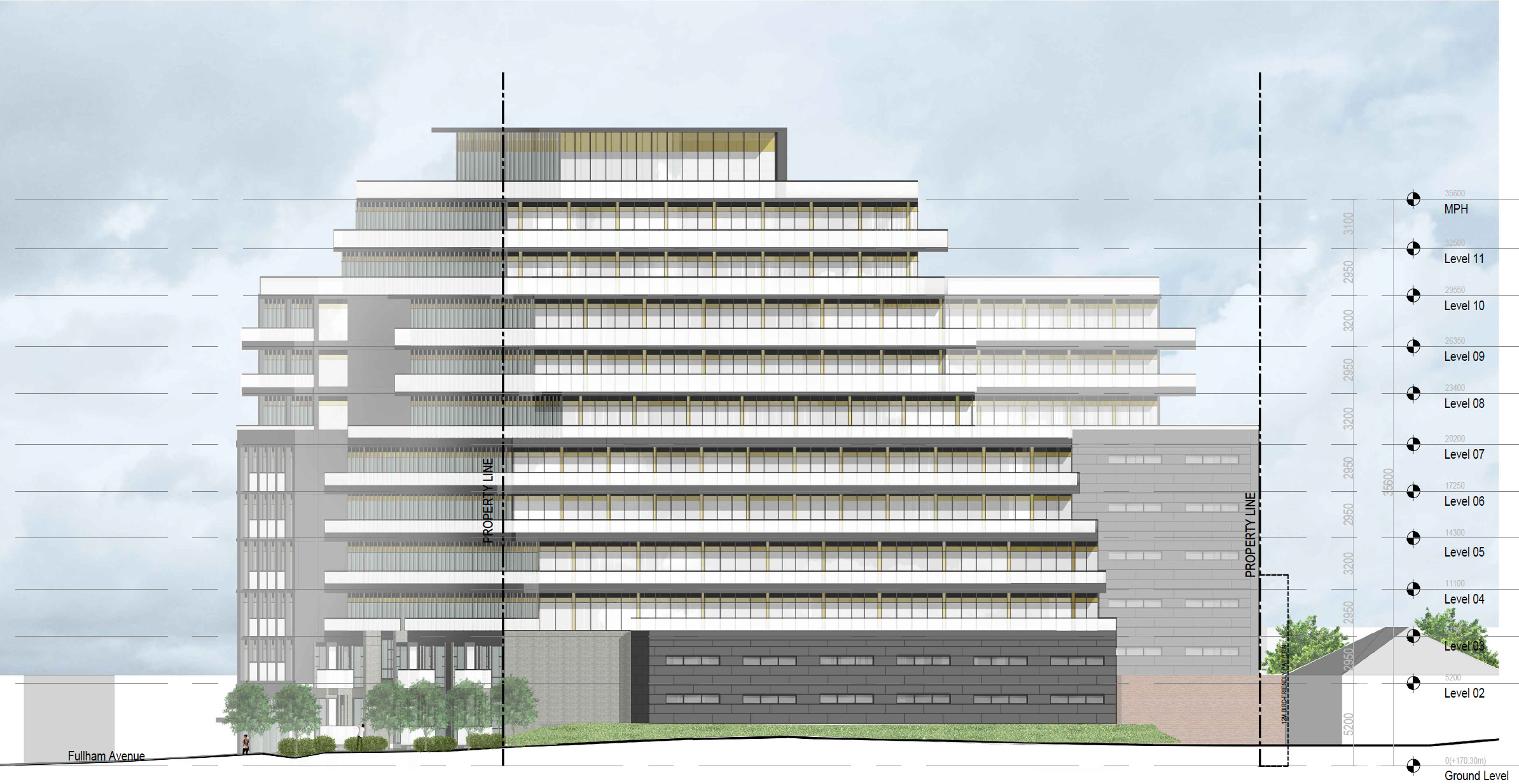 4415-4421 Sheppard Avenue East, Toronto, designed by IBI Group for Wintrup Developments.