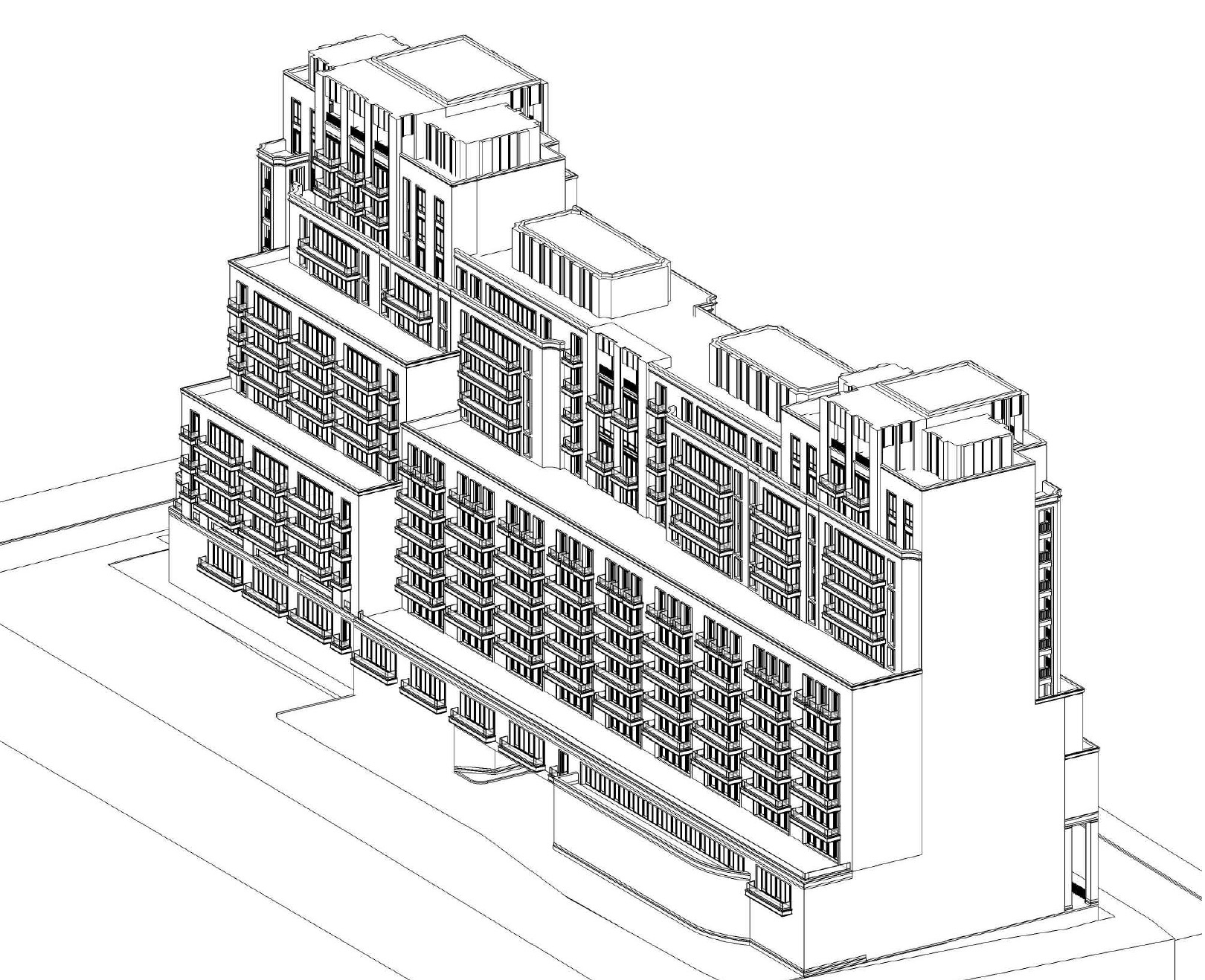 175-195 St Clair W, Toronto, designed by Richard Wengle Architect Inc. for Plaza Partners.