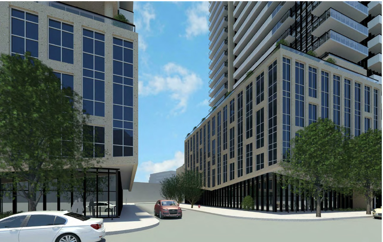10-30 Dawes Rd, Toronto, designed by IBI Group for Marlin Spring Developments