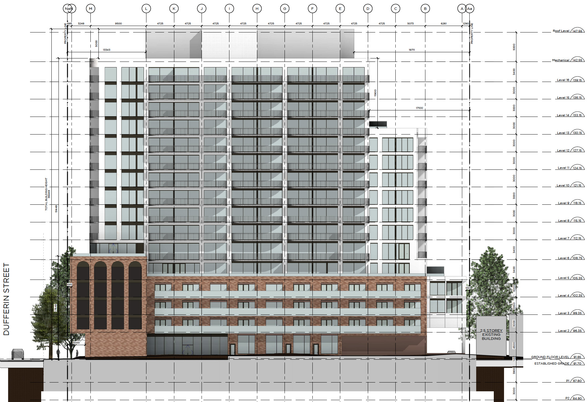 2-24 Temple Avenue, Toronto, designed by Raw Design for Curated Properties.