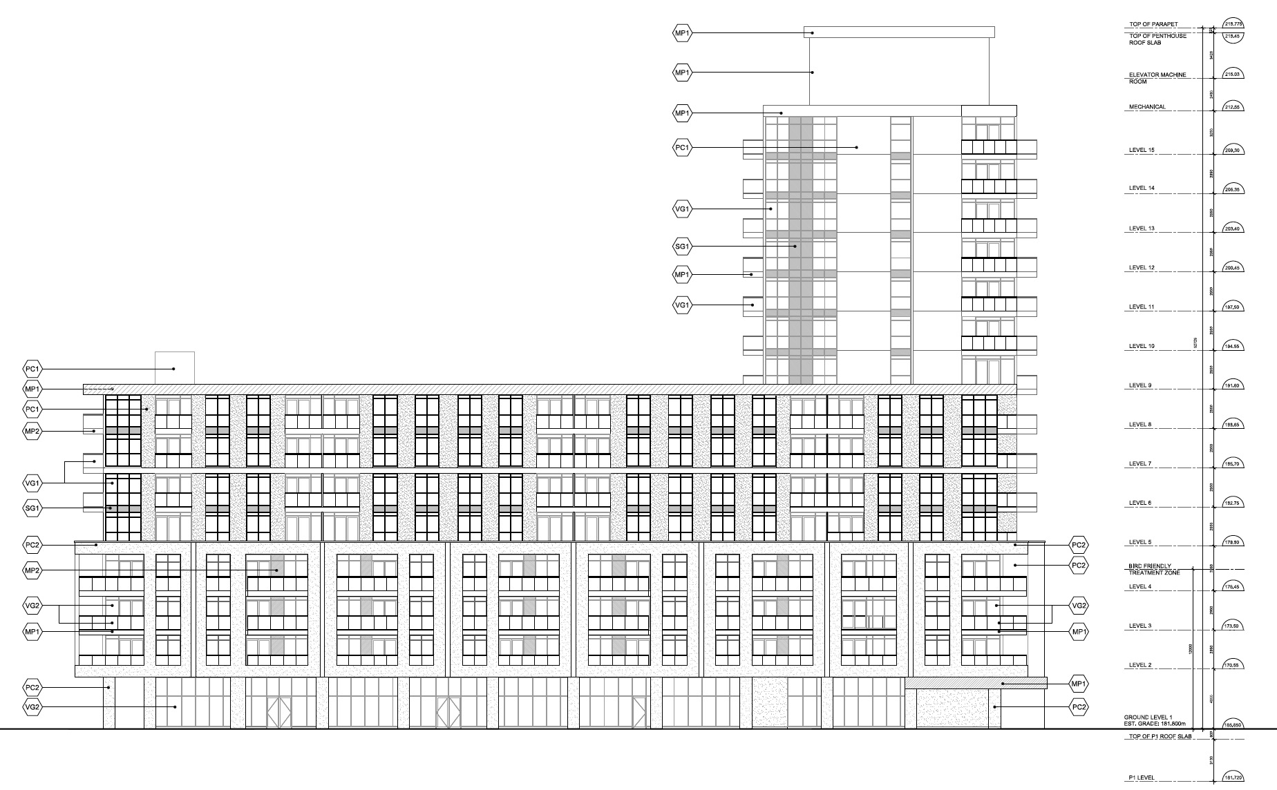 1744 Ellesmere Road, Toronto, designed by CGL Architects Inc. for Verdiroc Development Corp./Fineway Properties