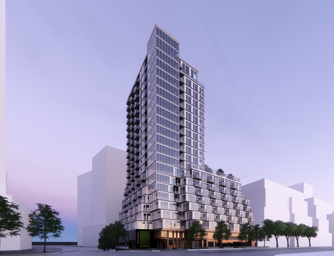 5509 Dundas Street West, Toronto, designed by BNKC for Contessa Developments
