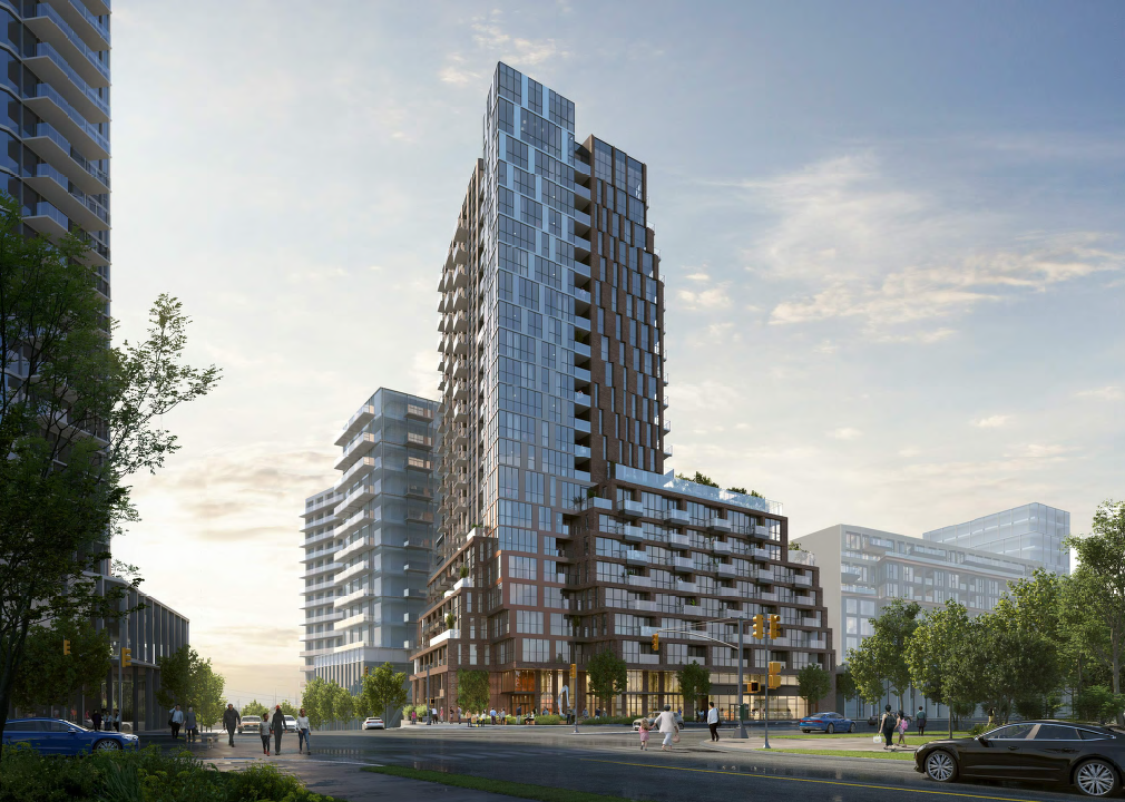 5509 Dundas Street West, Toronto, designed by BNKC for Contessa Developments