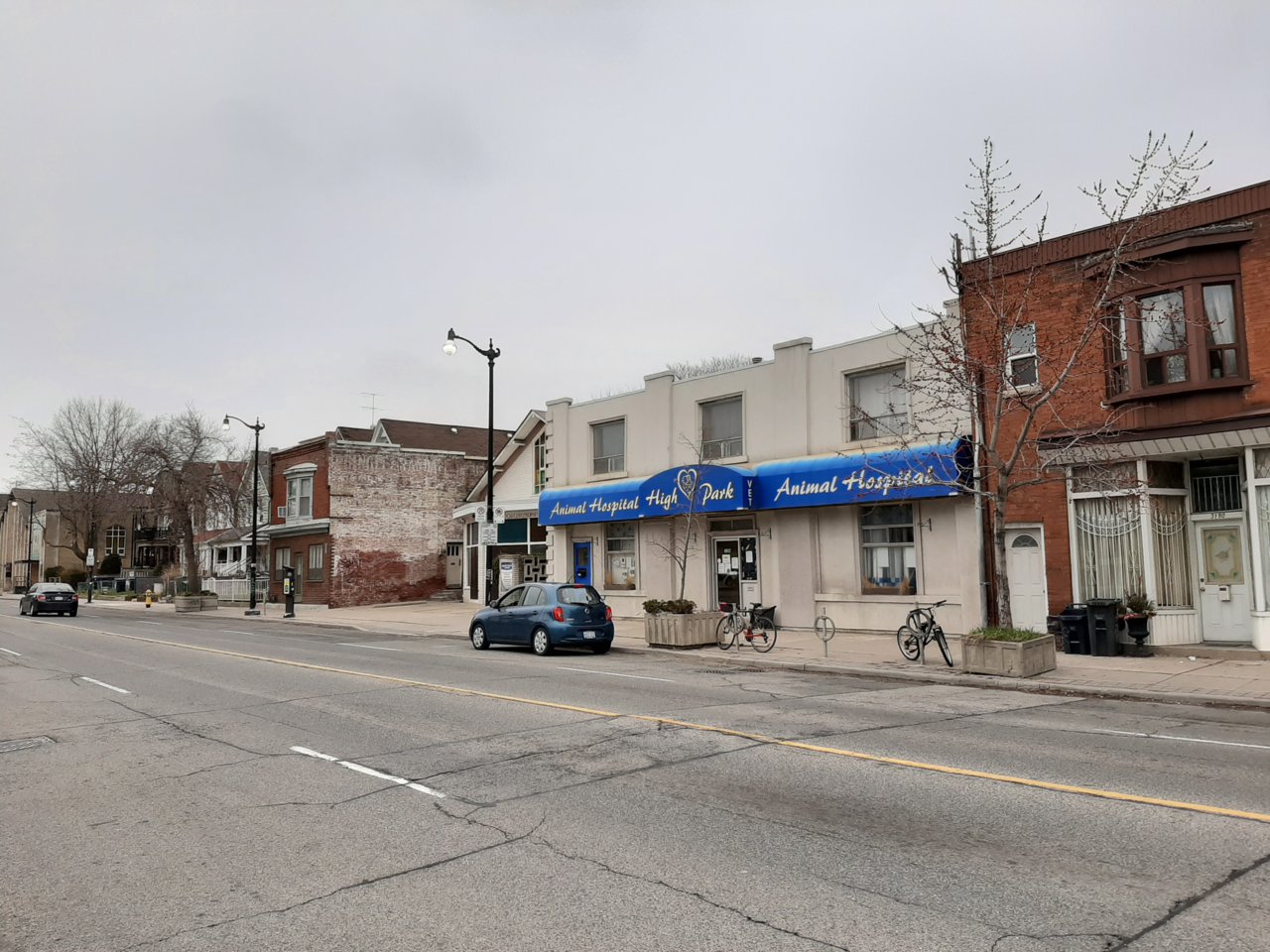 Existing buildings on Site, 3194 Dundas Street West, Toronto