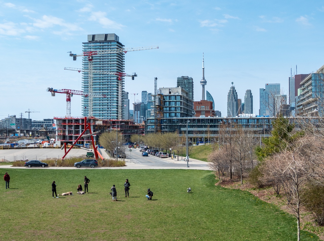 Daily Photo, Toronto, skyline, Downtown, Corktown Common, West Don Lands