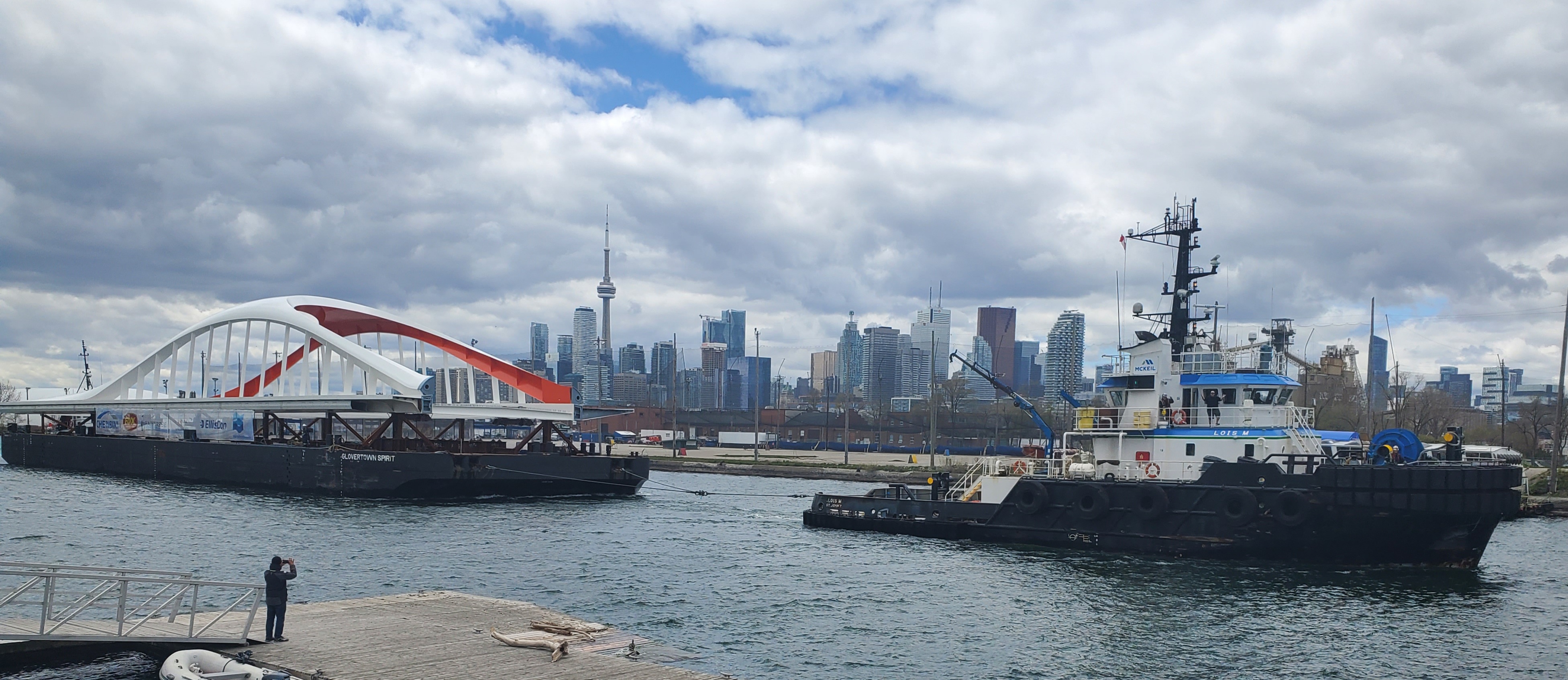 Commissioners Street Bridge, Waterfront Toronto, Port Lands