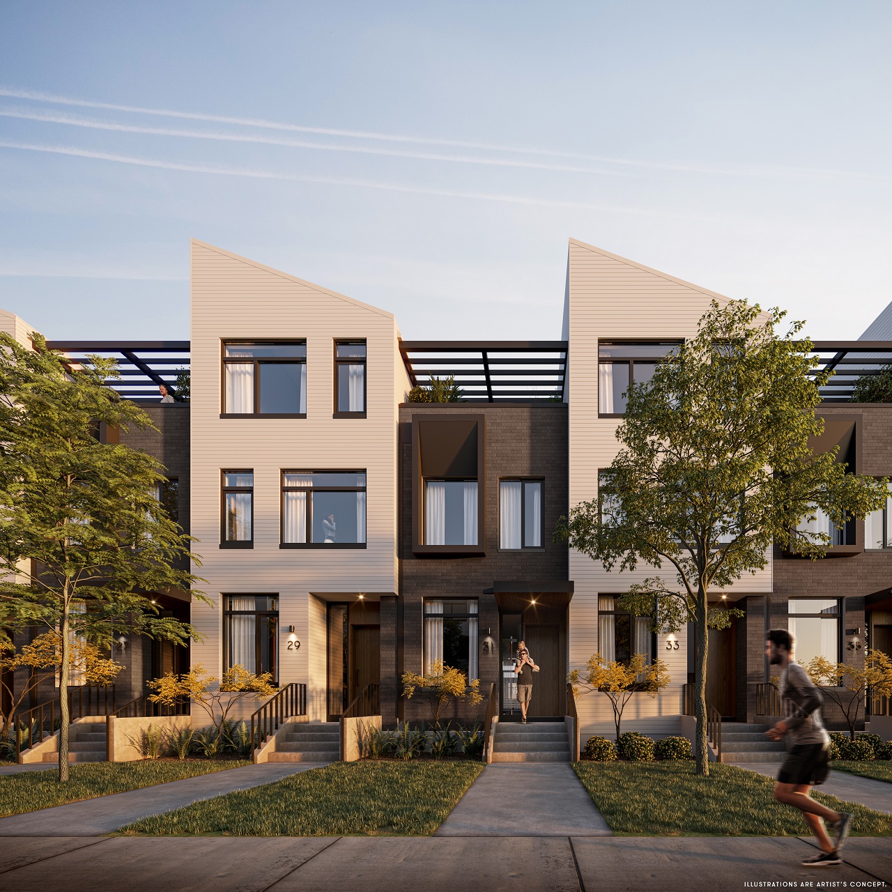 Brightwater Towns, Port Credit West Village Partners, Mississauga, superkül, Truong Ly Design