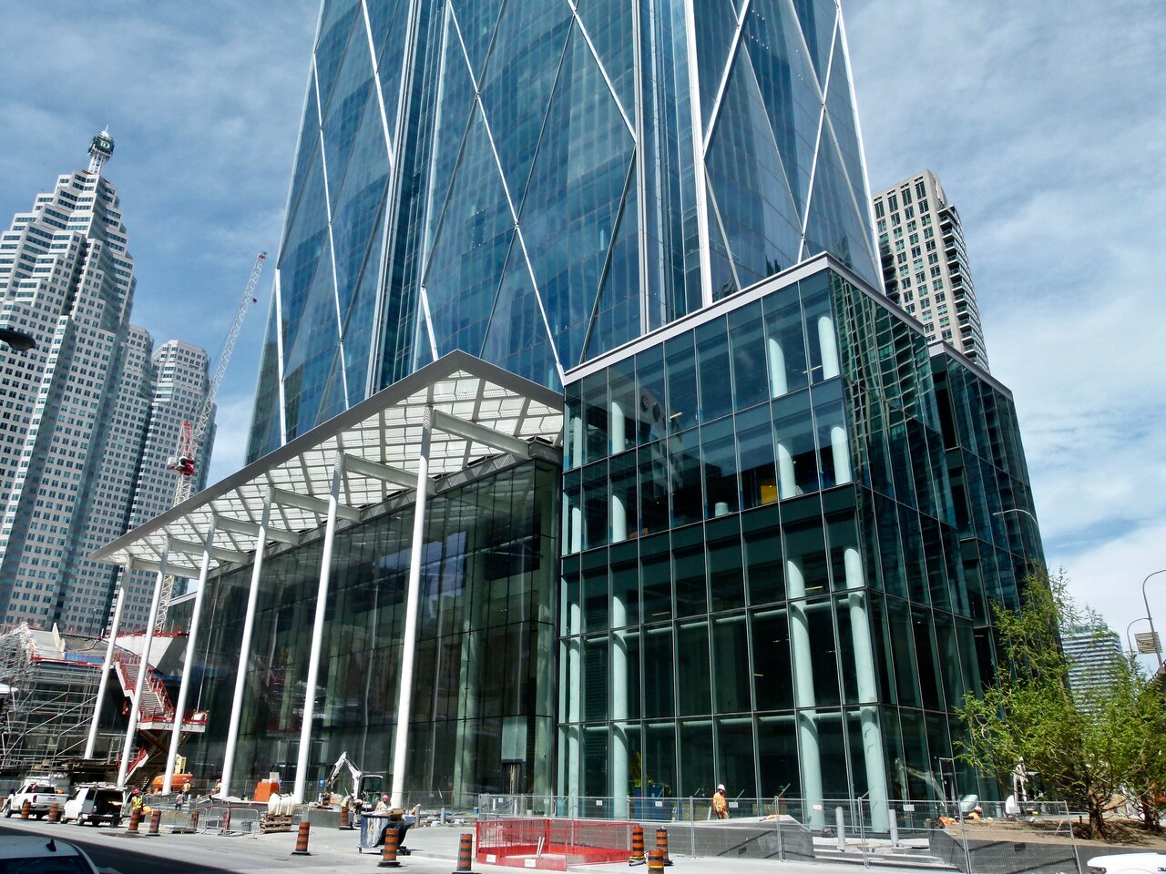 CIBC SQUARE North Tower Work Proceeding As South Tower Prepares To Open 