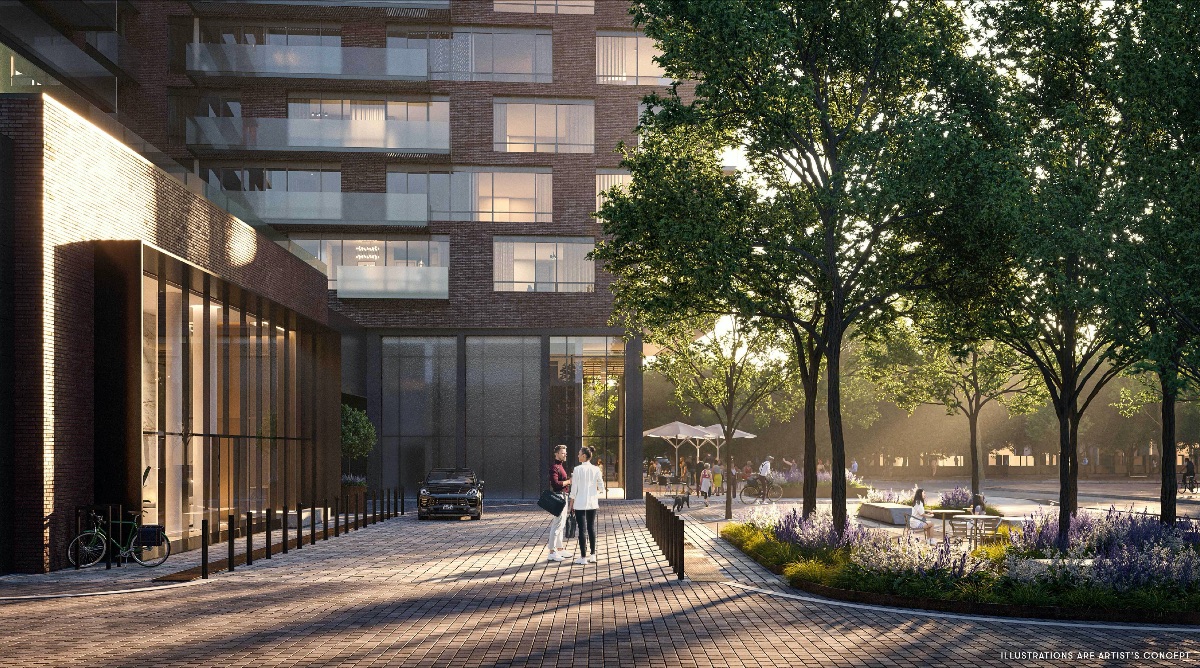 The Mason, Brightwater, Port Credit West Village Partners, architects—Alliance