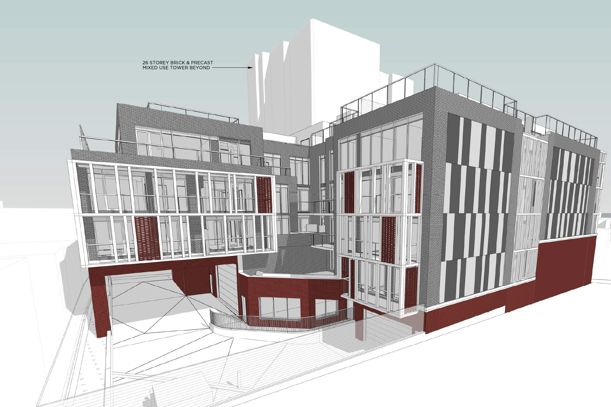 406 Keele Street, Toronto, designed by RAW Design for Block Developments