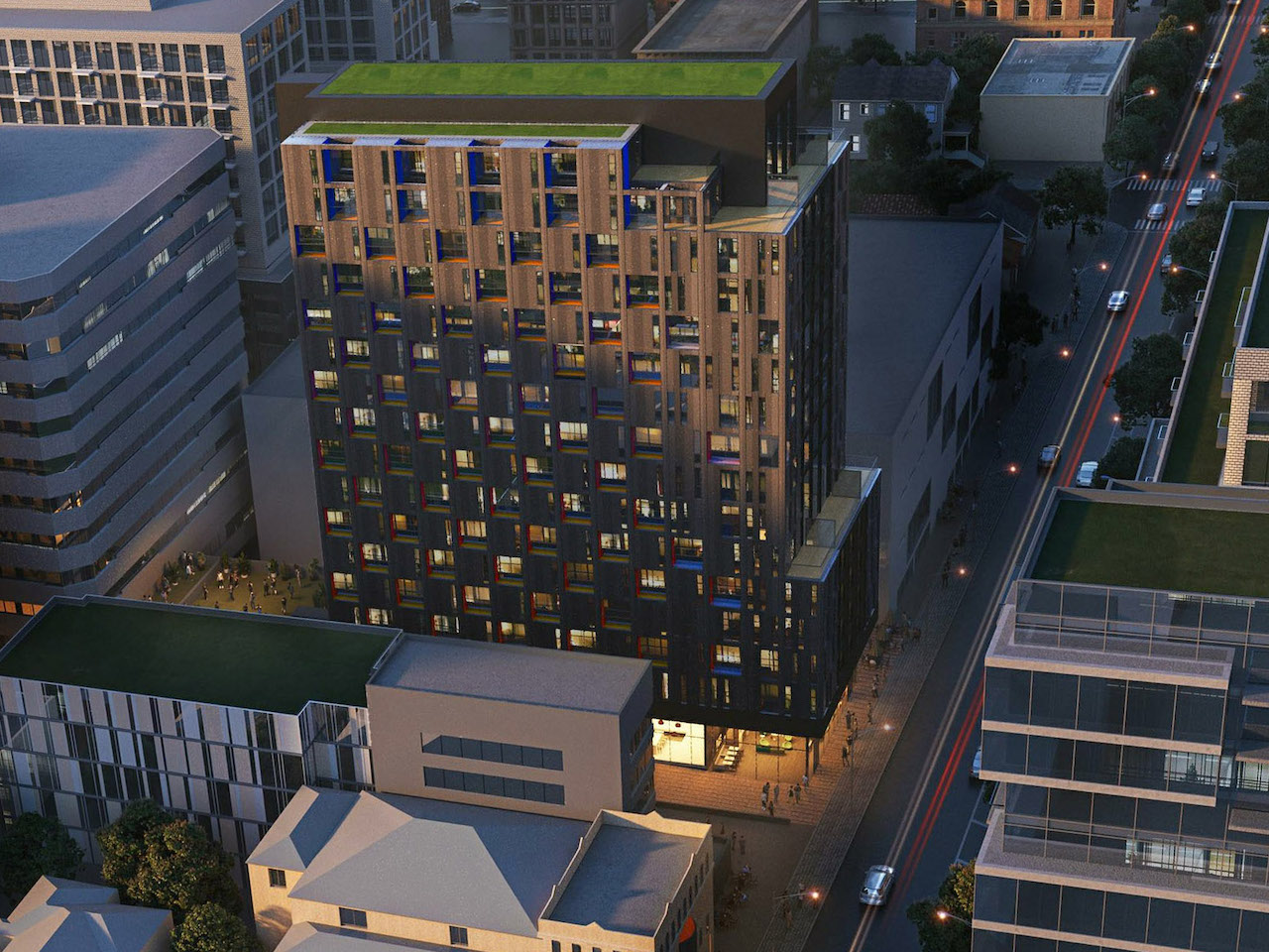 149 Bathurst Street, 550 Adelaide Street West, Toronto, designed by BDP Quadrangle for Allied Properties REIT