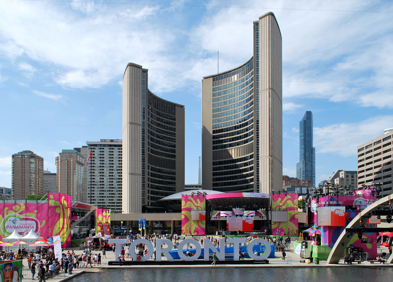 Throwback Thursday Panamania At Nathan Phillips Square Urbantoronto