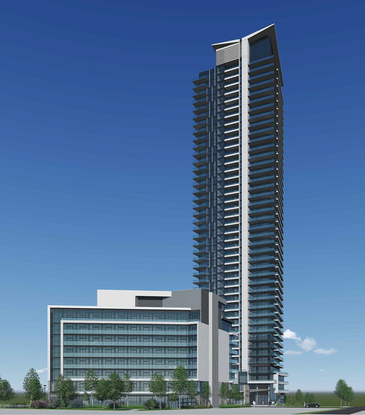 2173 Lake Shore West, Toronto, designed by Richmond Architects for the Conservatory Group