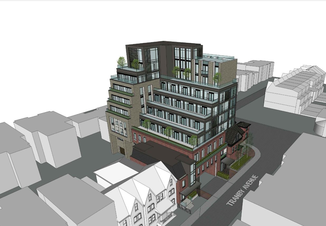 110 Avenue Road, Toronto, designed by Richard Wengle Architect for Sierra Communities.