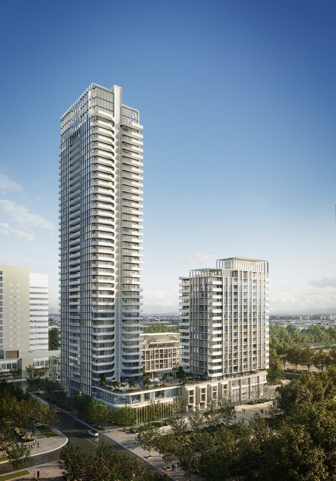 ArtWalk Condos Phase 1 at Smart VMC, Vaughan, designed by Hariri Pontarini Architects for SmartCentres REIT