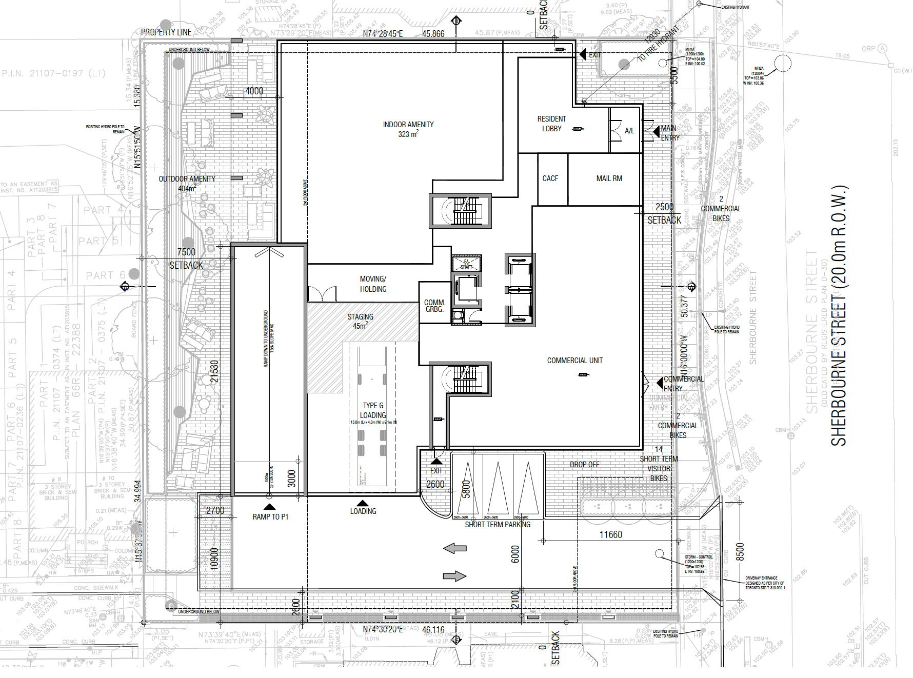 410 Sherbourne Street, Toronto, designed by Graziani + Corazza Architects for Sorbara Group.