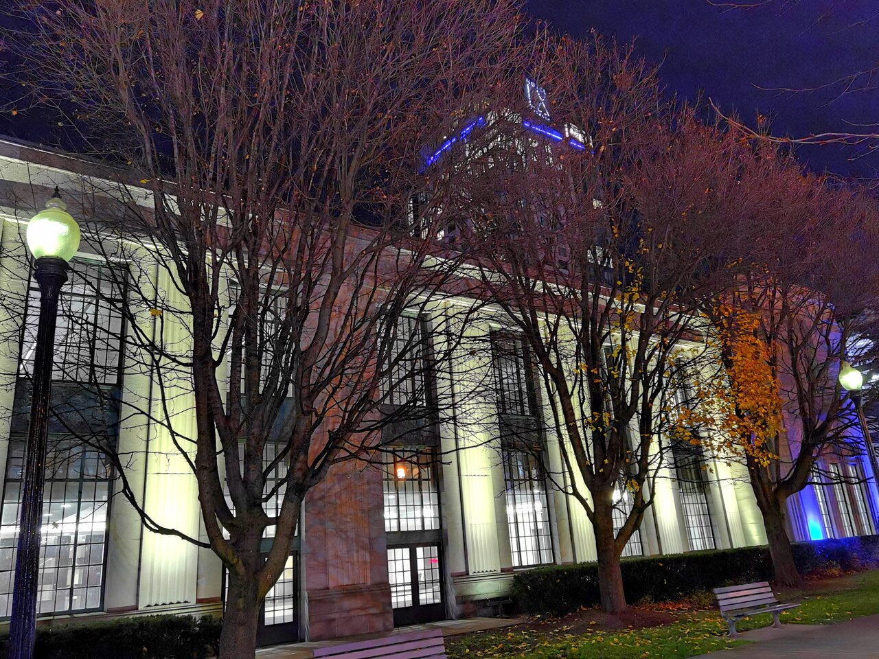 Aglow by Night The Beanfield Centre and Hotel X UrbanToronto