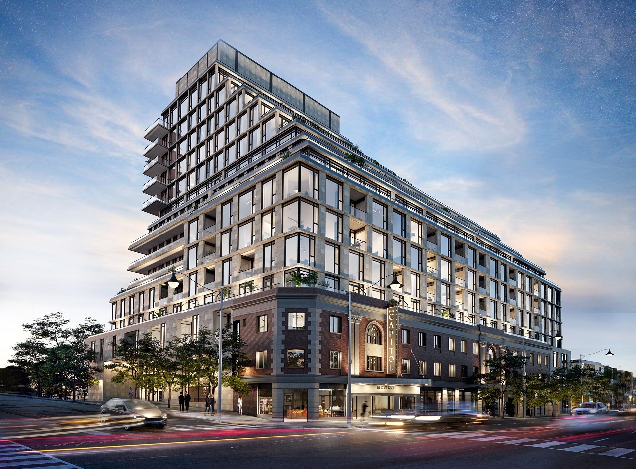 The Capitol by Turner Fleischer Architects and Hariri Pontarini Architects for Madison Group and Westdale Properties in Toronto