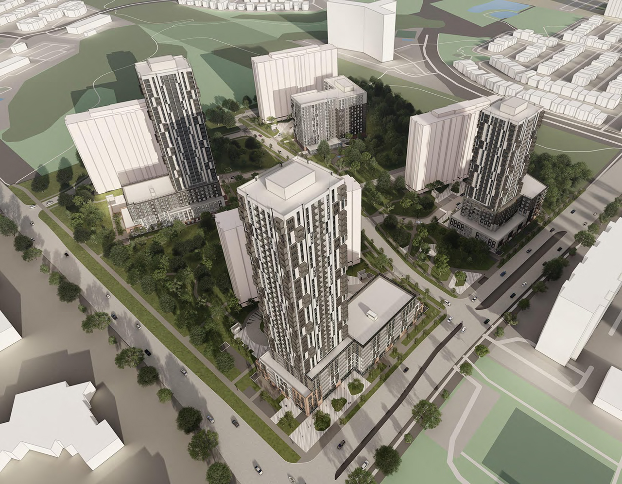 Intensified Rental Community Proposed Along Finch West LRT