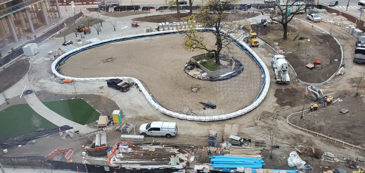 Paths Forming Near Completion At Love Park UrbanToronto   50274 150946 