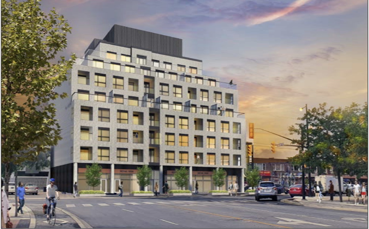 Strip Plaza on Dundas Near Kipling Proposed for MidRise MixedUse