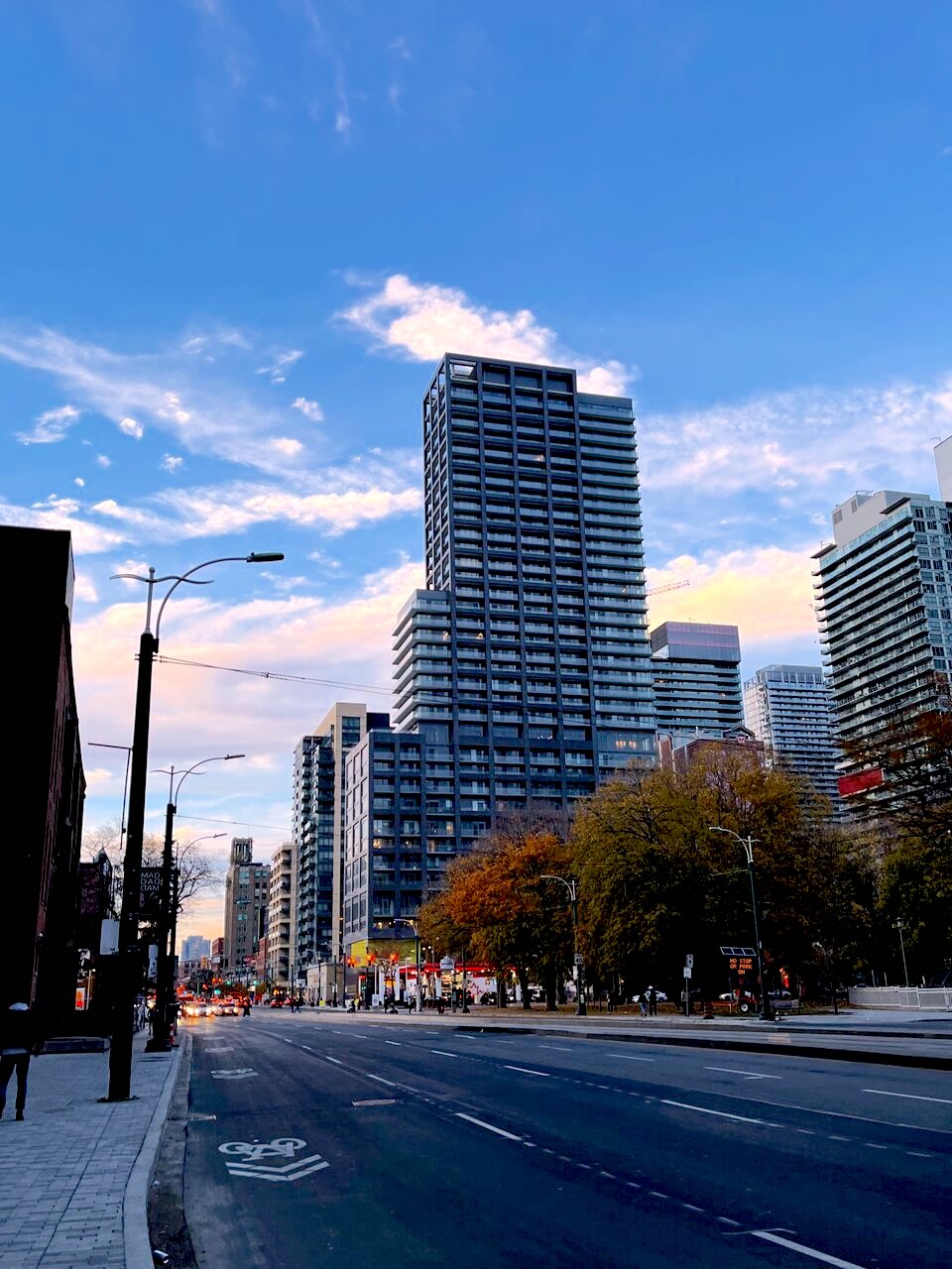 File:Bloor Street High Rise Buildings from University of Toronto