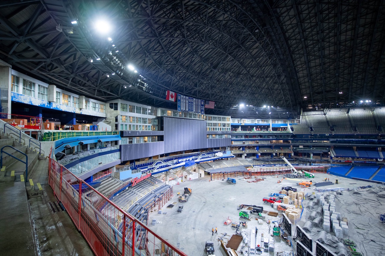 Toronto Blue Jays unveil next phase of $300-million Rogers Centre  renovation - Ontario Construction News