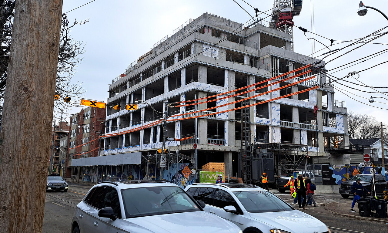 CTV building, Queen Street West. Toronto, Ontario, Canada. - SuperStock