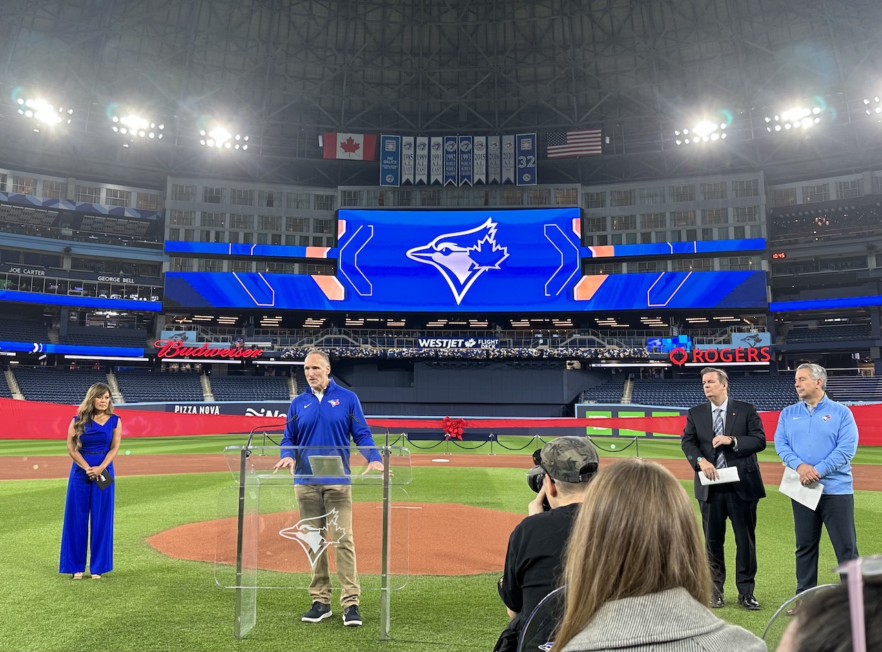 Blue Jays unveil changes at Rogers Centre for home opener