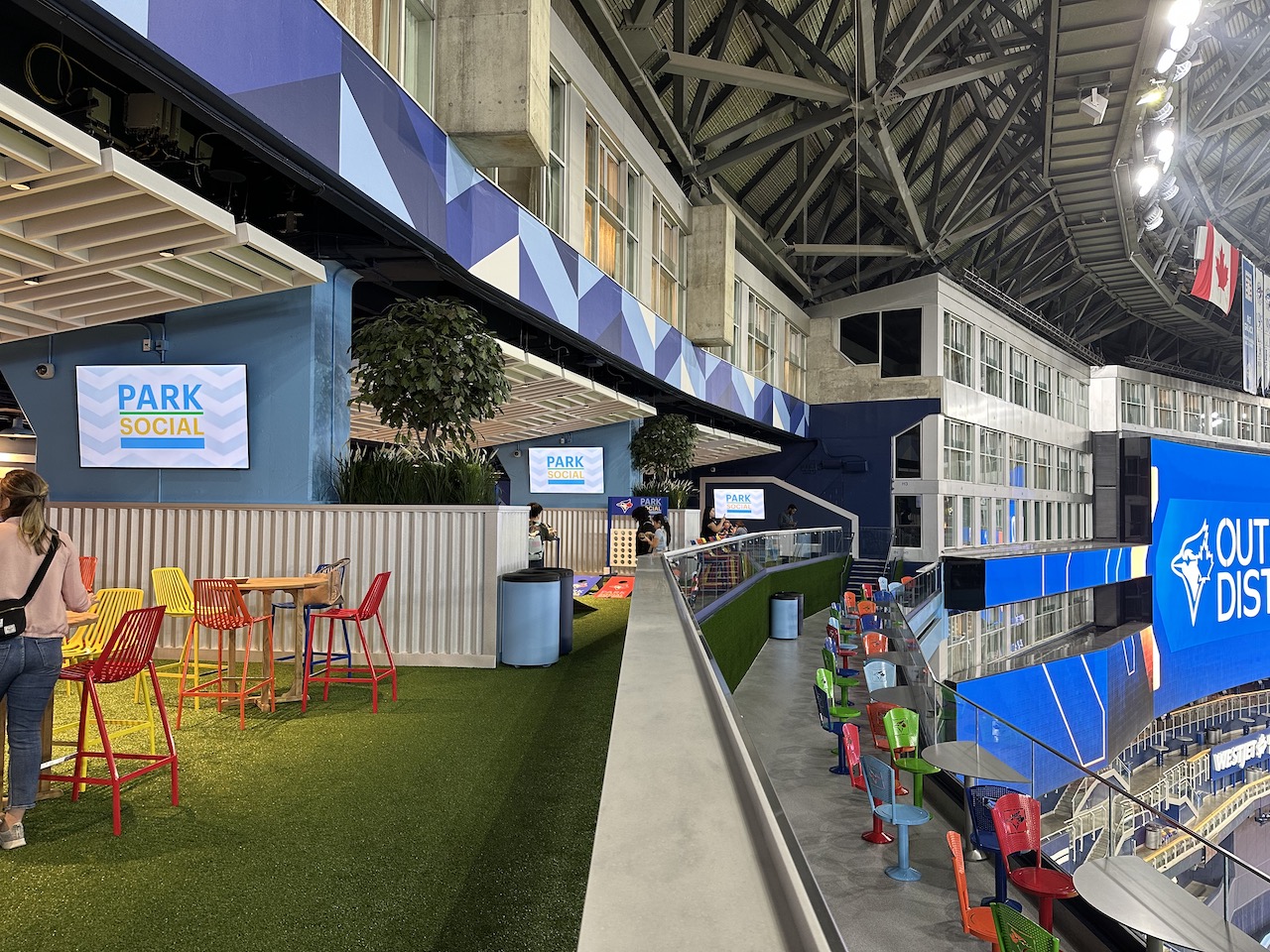 Blue Jays unveil completed outfield district of Rogers Centre renovations,  designed by Populous - Populous