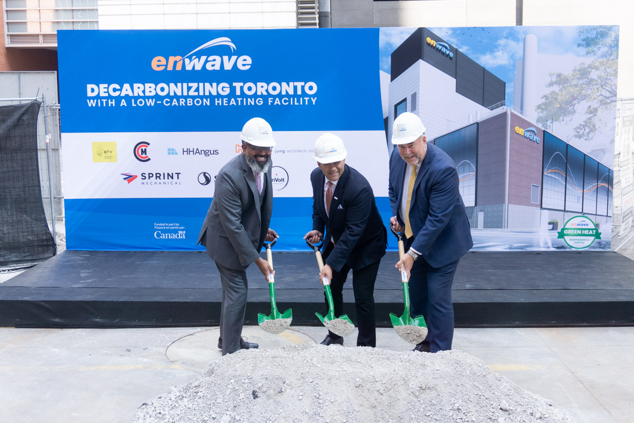 Enwave Breaks Ground on Energy Centre Expansion to Deliver New Low