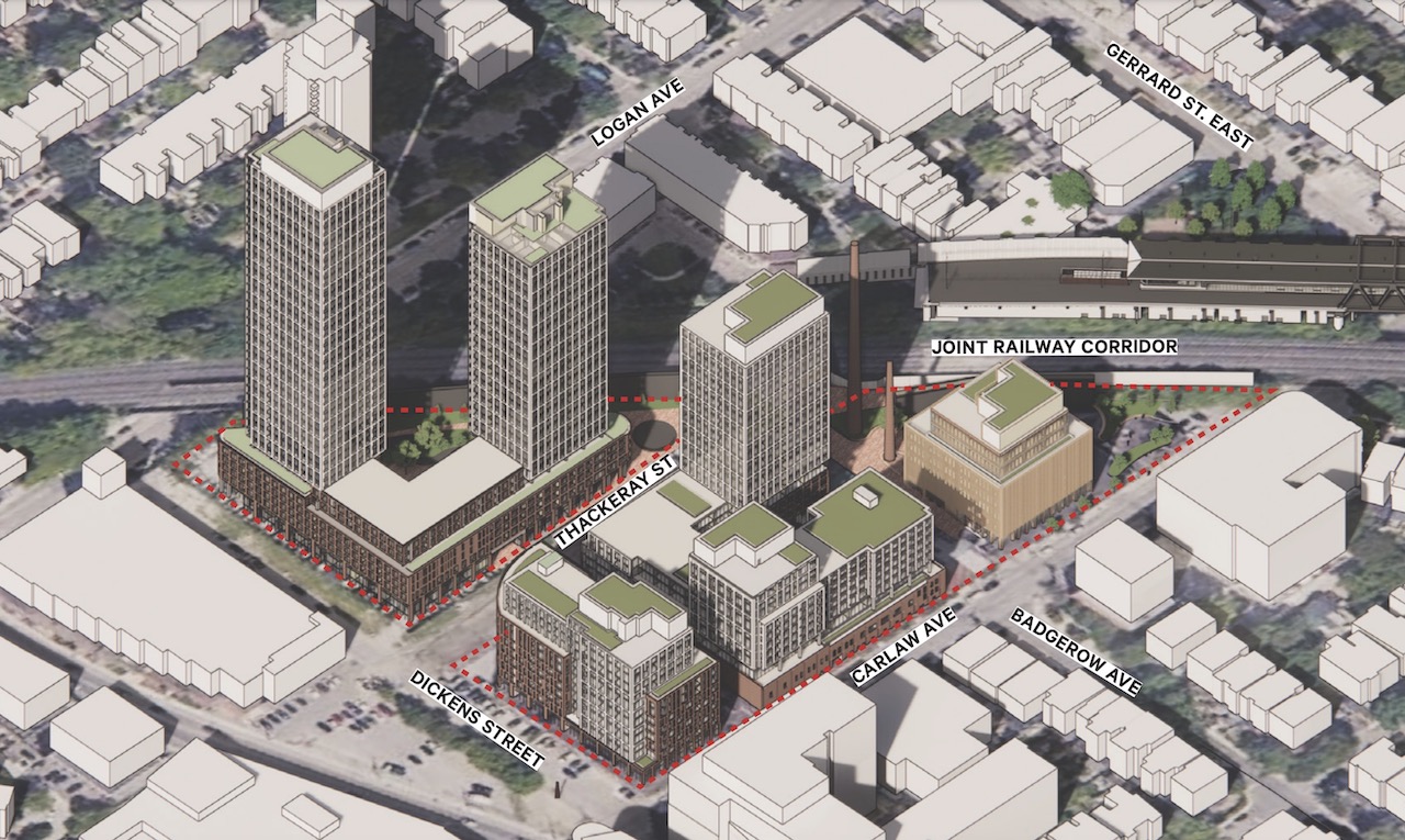 格拉德站南部揭示了面向交通枢纽社区计划 | UrbanToronto