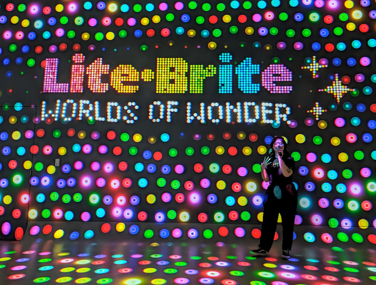 Illuminarium in the Distillery District Opens Immersive Lite-Brite Show |  UrbanToronto