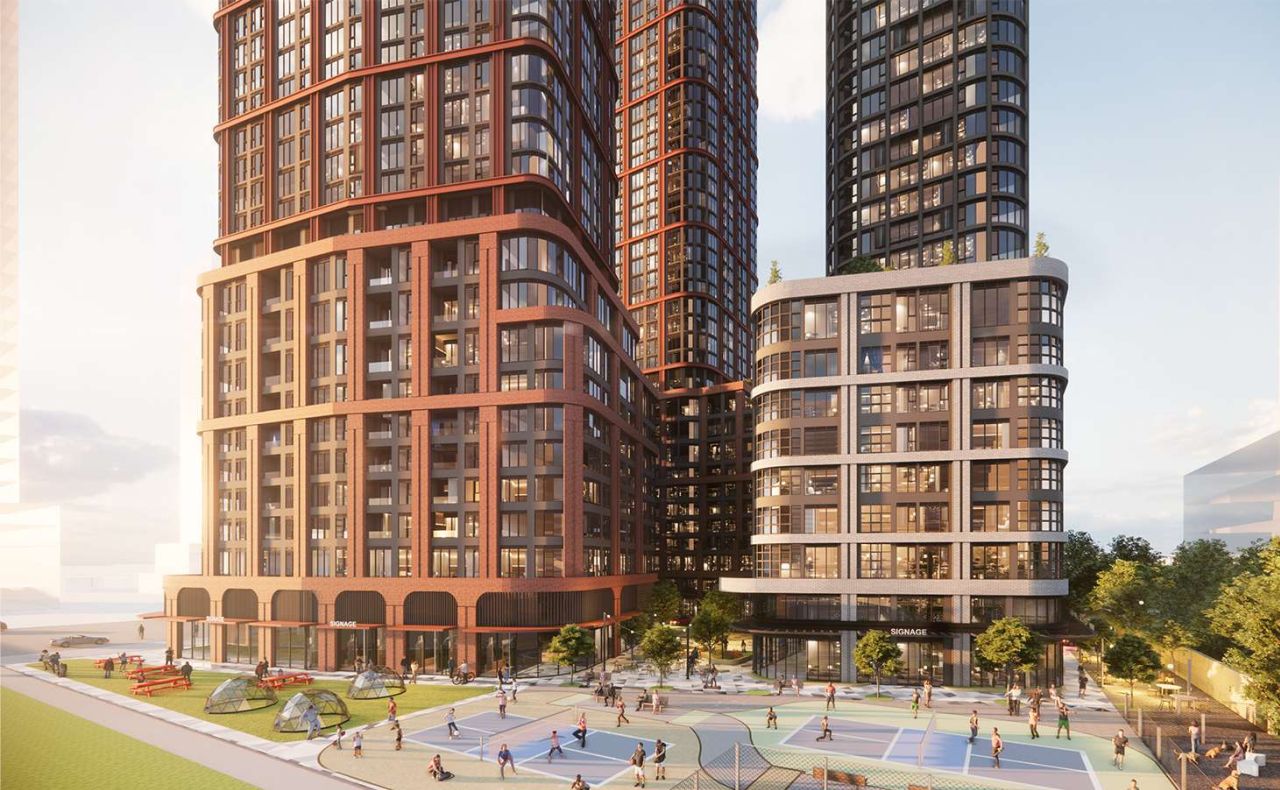 Three Towers Proposed on Lake Shore Near East Harbour Station ...