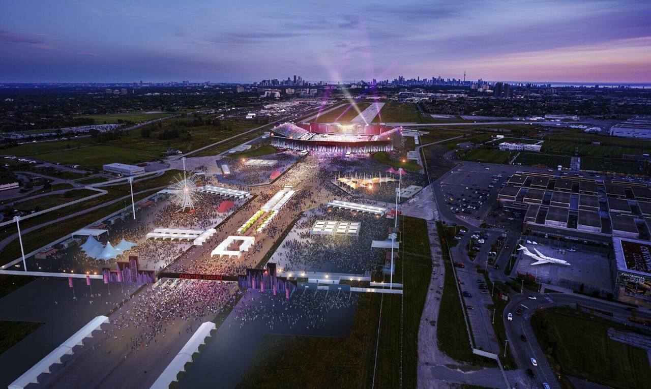 Live Nation Announces Temporary Rogers Stadium at Downsview, Setting ...