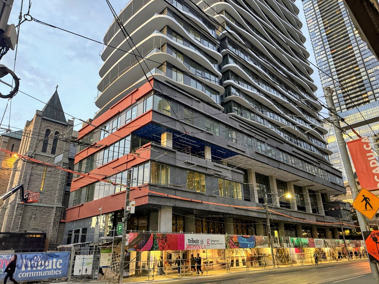 Artistry Condos Tops Off with Rippling Balconies near the AGO ...