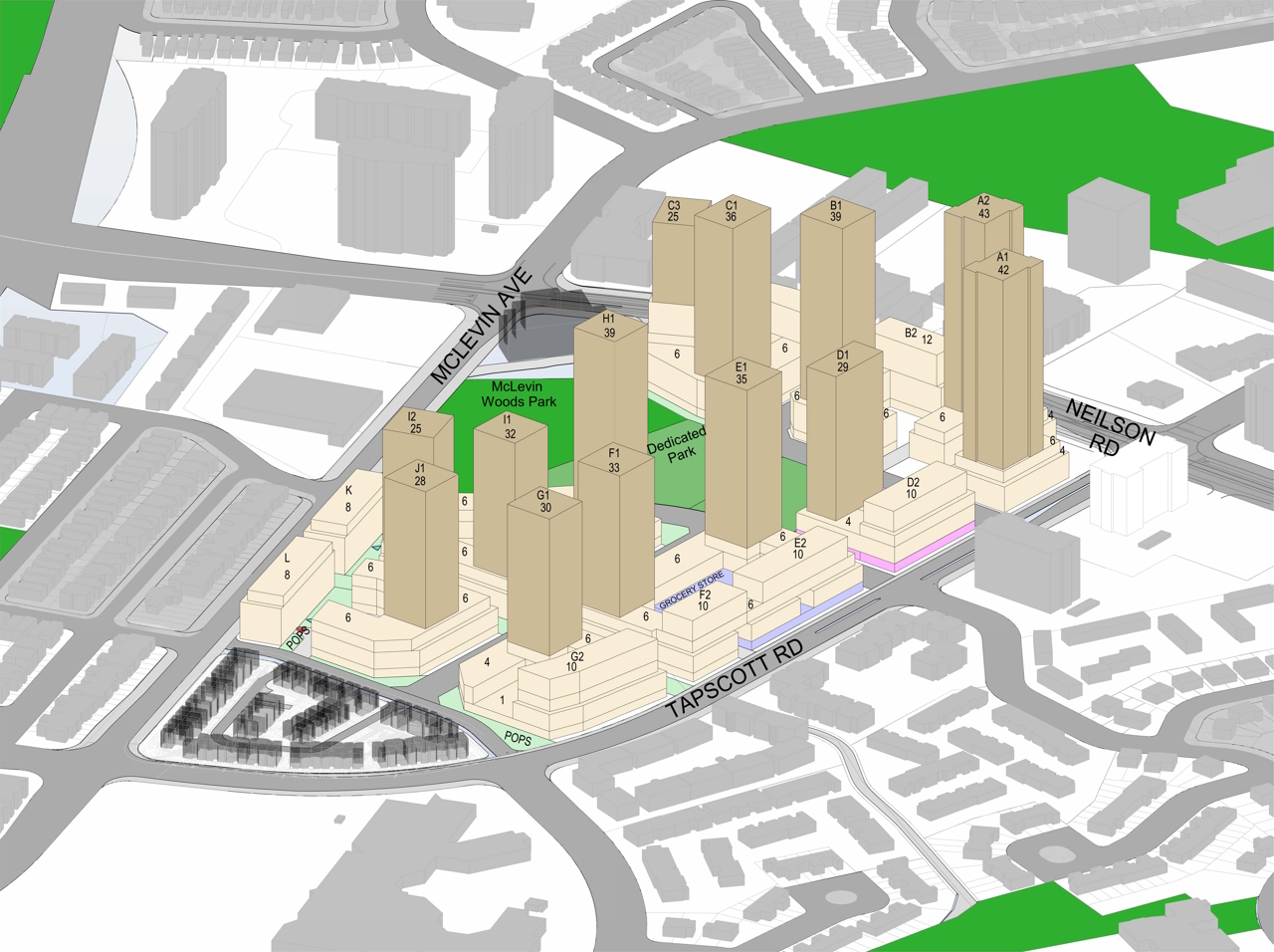 Malvern redevelopment rendering