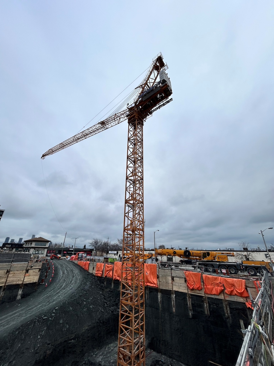 Crane Raised at BLVD Q as Mattamy Marks Construction Progress Across the GTA | UrbanToronto
