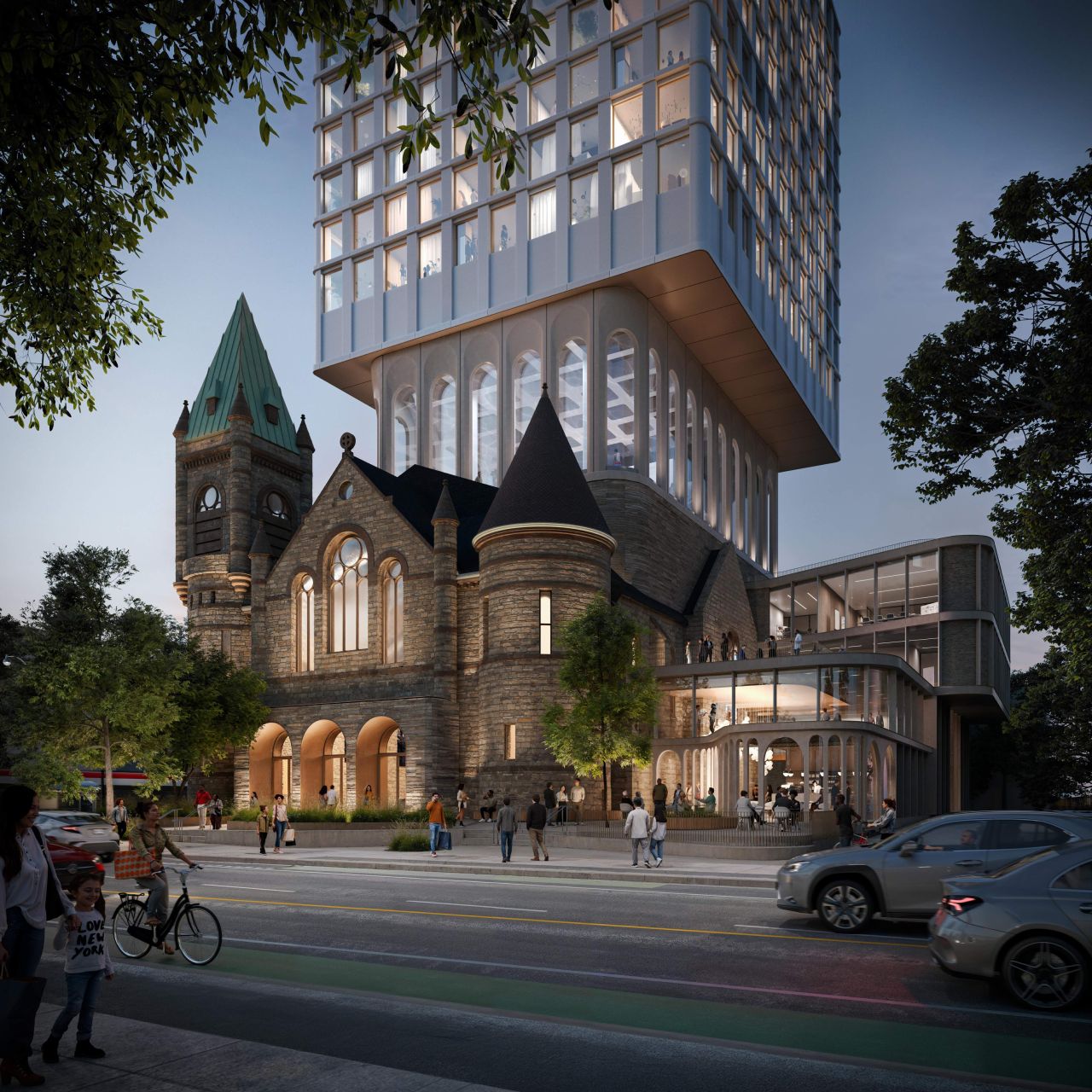 Cabbagetown Heritage Church Proposal Grows to 48 Storeys