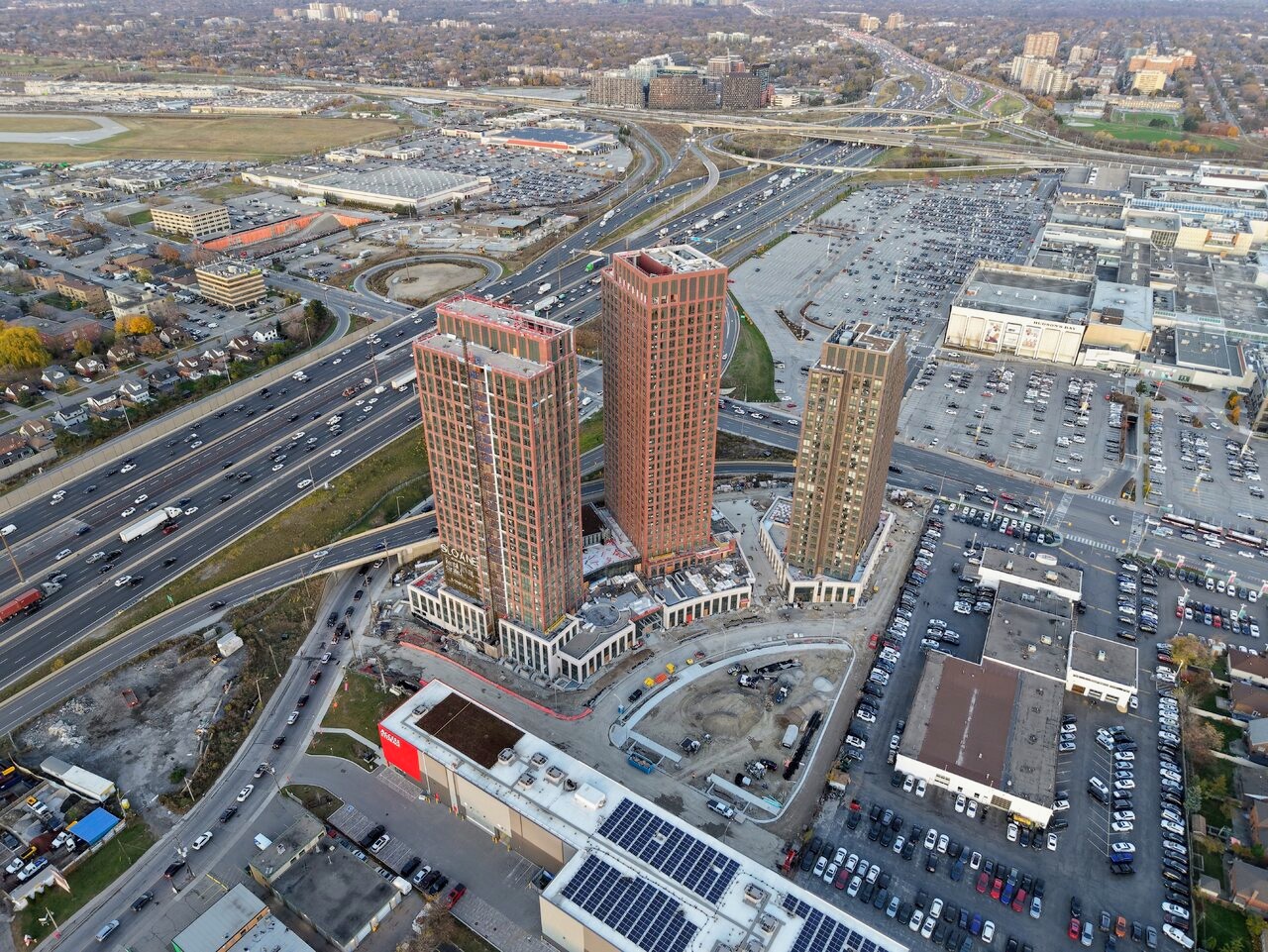 Sloane Rental Towers Across from Yorkdale Wrap Up Construction