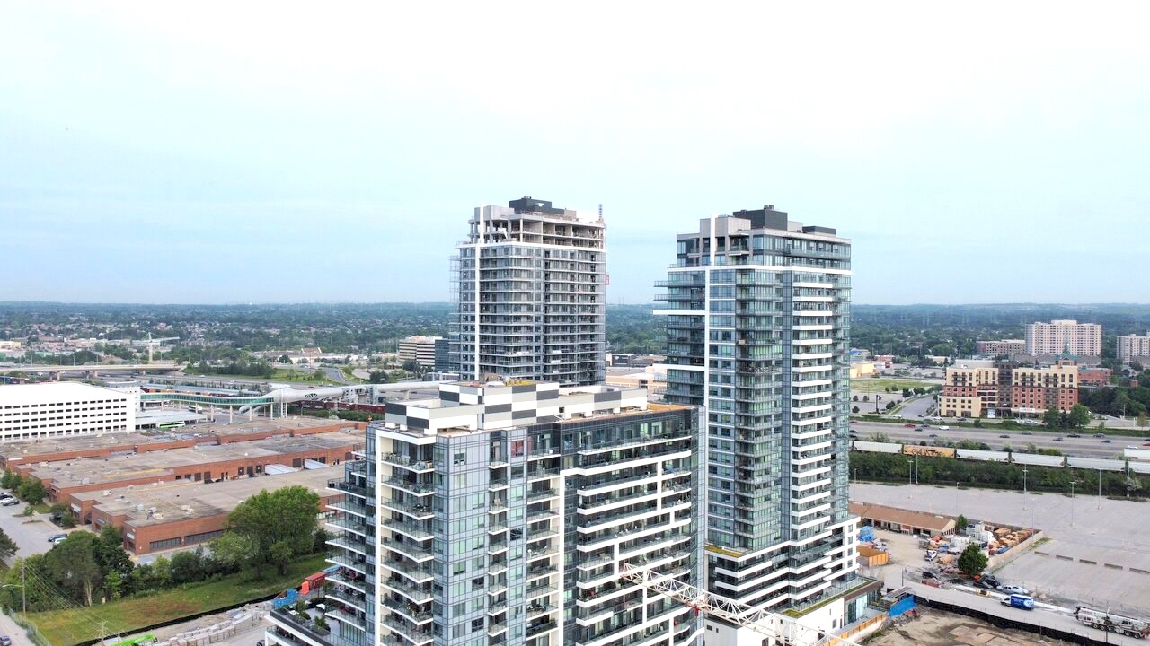 Latest Towers Reach Grade at Universal City in Pickering