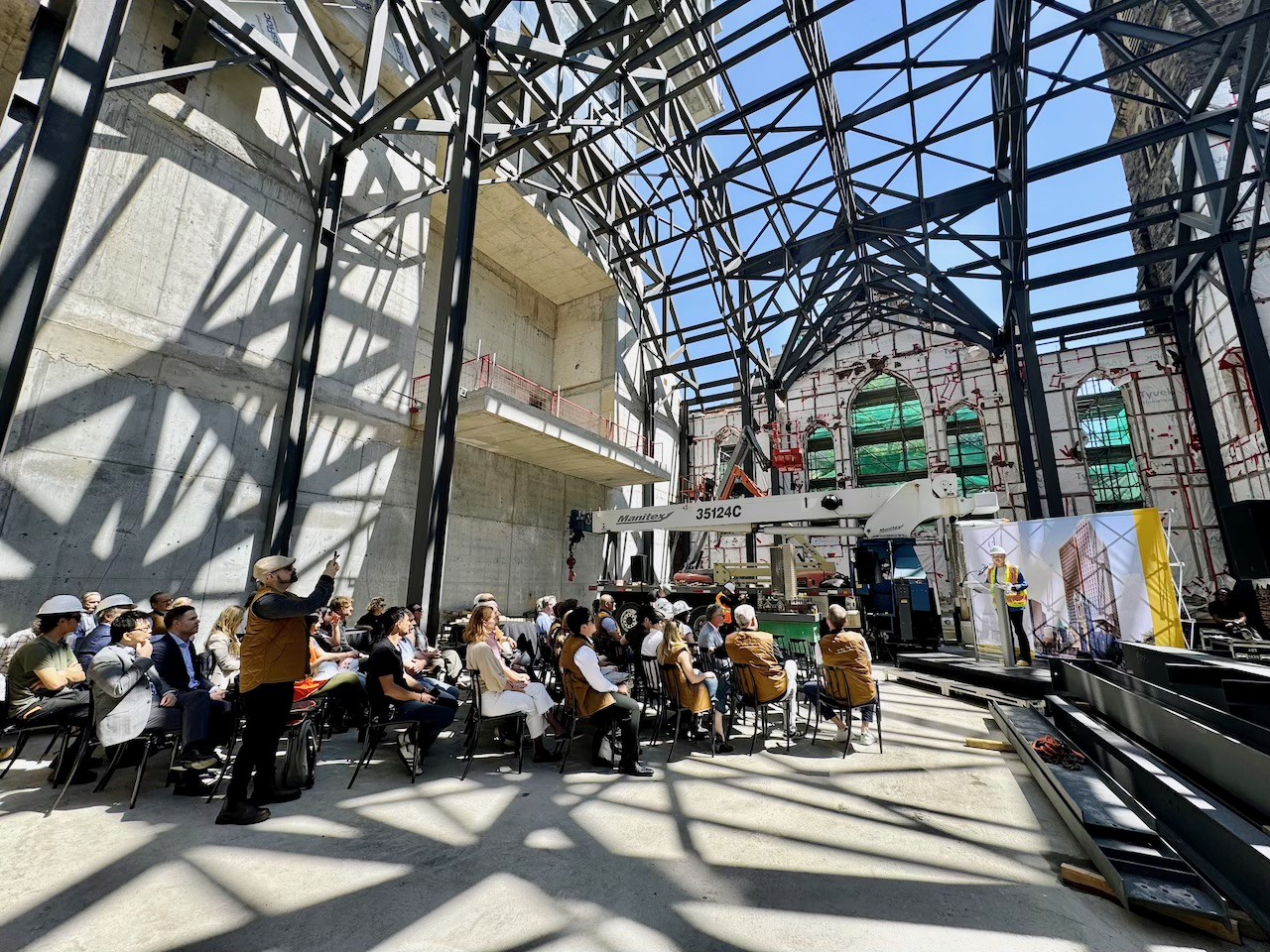 Cielo Condos Celebrates Topping Off in The Annex