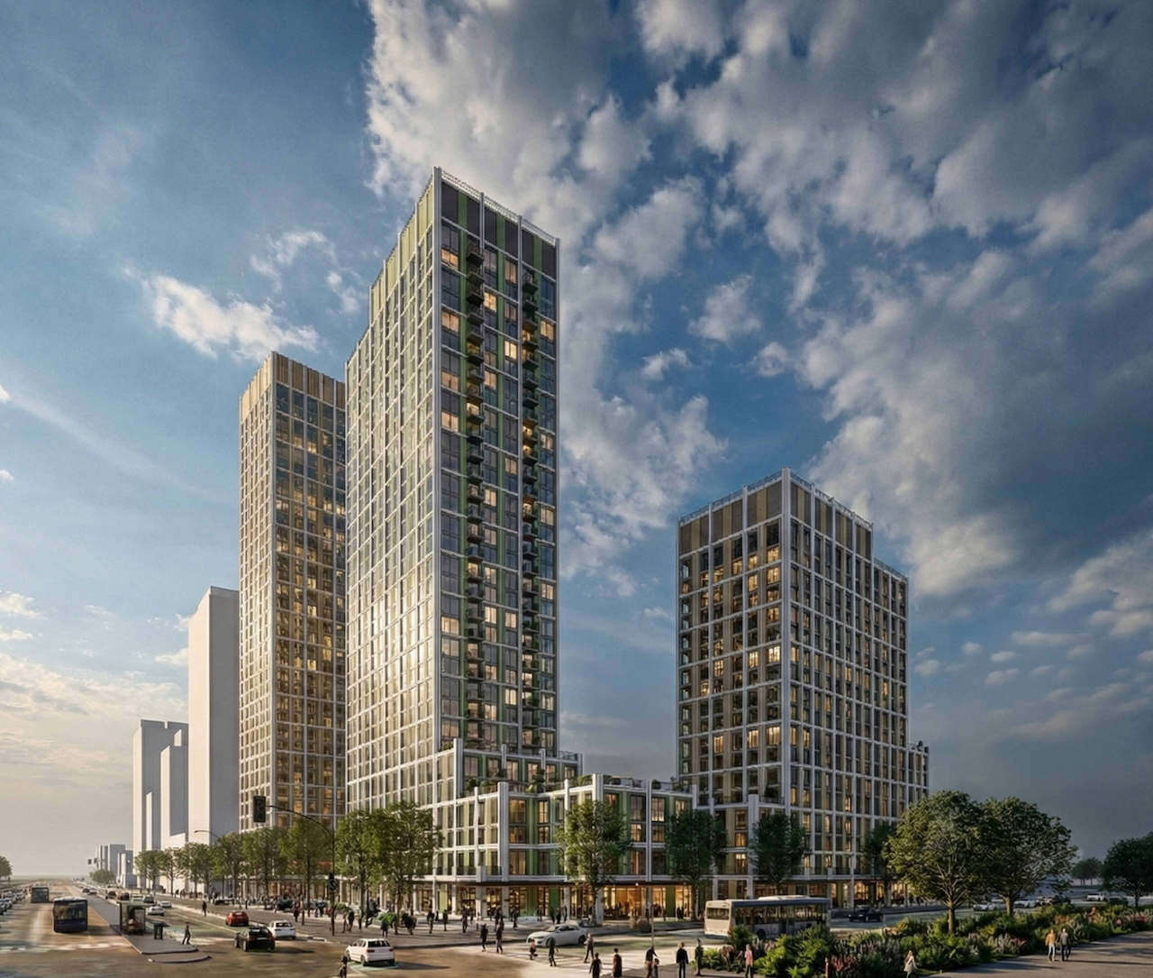 Four-Tower Redevelopment Proposed for Wilshire Plaza in Vaughan