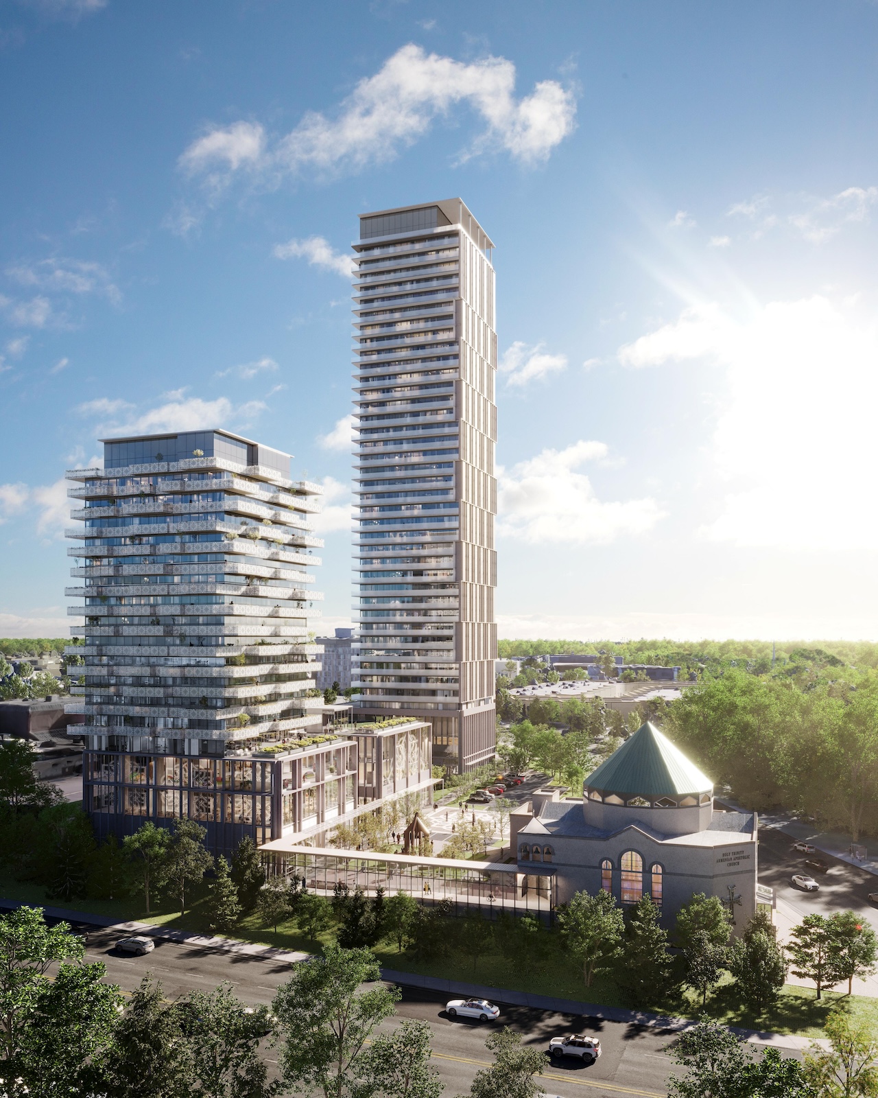 Towers, Seniors Residence, Cultural Facilities Proposed by Scarborough Armenian Church