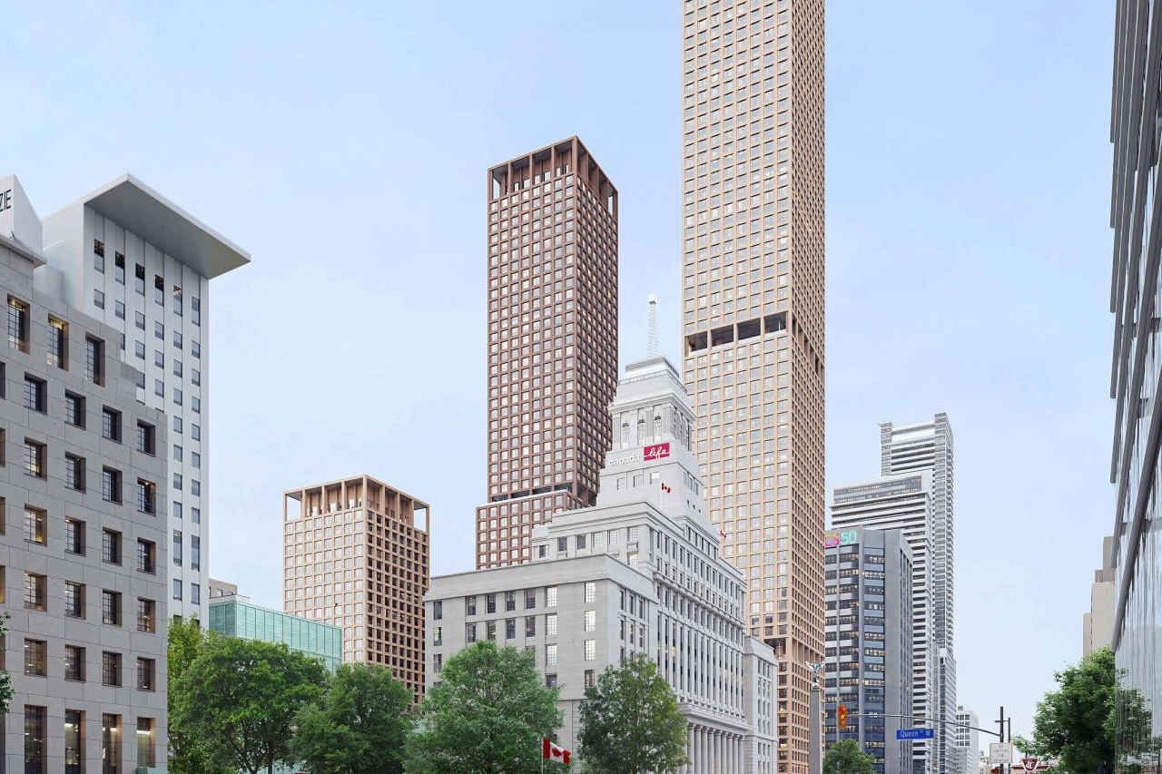 Zoning for Towers Up To 71 Storeys Sought for Canada Life Campus